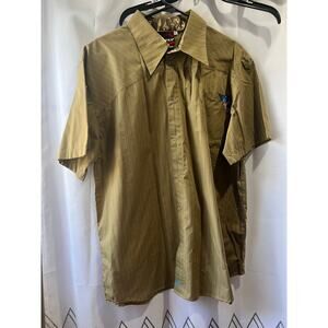 Mens Fly Racing Button up shirt size Large